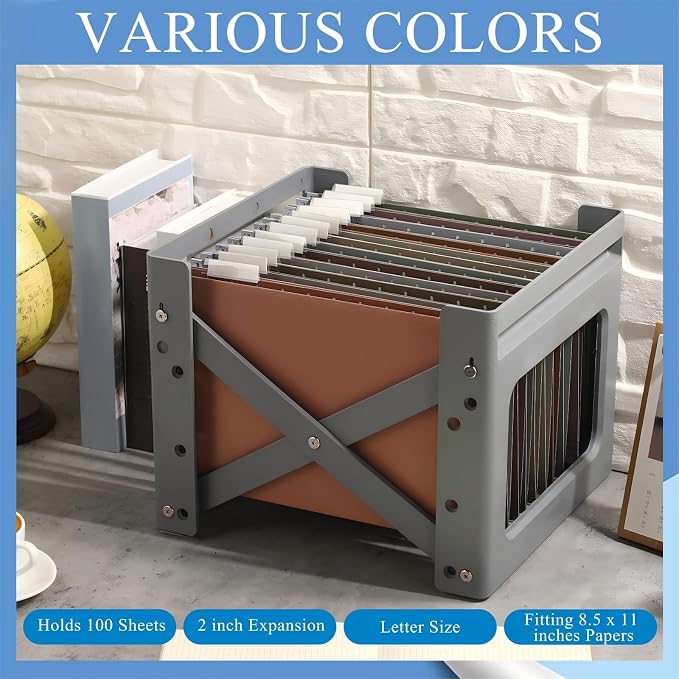 Yaomiao 24 Pcs 11.6 x 9 Inches Decorative Hanging File Folders - Image 5