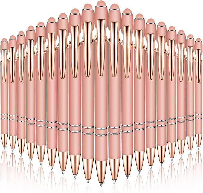 Zonon 38 Pieces Rubberized Ballpoint Pen by Zonon