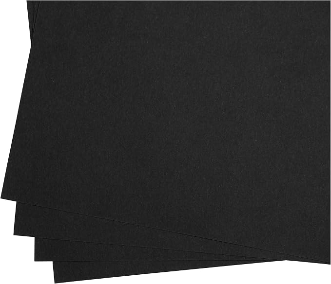 LUXPaper 8.5" x 11" Paper | Letter Size | Midnight Black | 28lb. | 50 Qty - Image 3