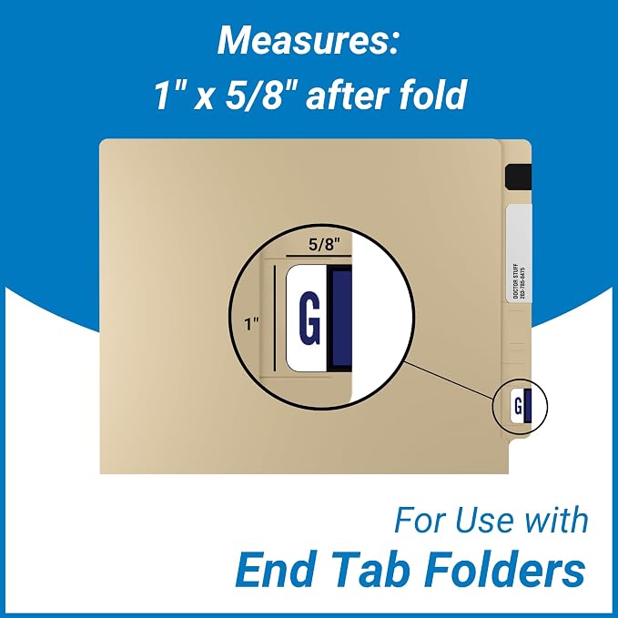 Doctor Stuff - File Folder Labels, Alphabet Letter G Stickers, Compatible - - Image 6