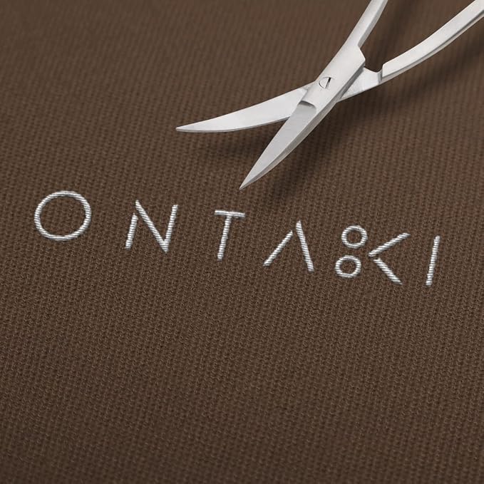 Ontaki Dual Bent Machine Embroidery Scissors - Image 6