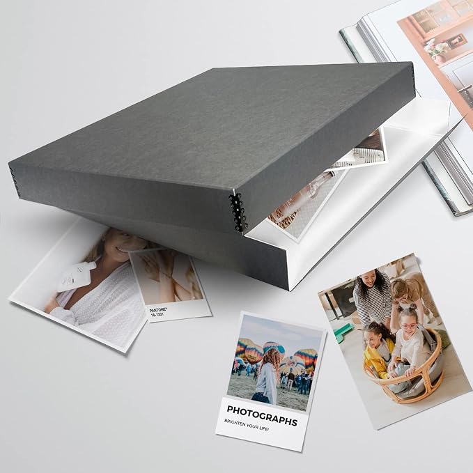 Lineco Museum Archival Storage Box, 20.75x24.75x3 in. Drop Front Design. - Image 9