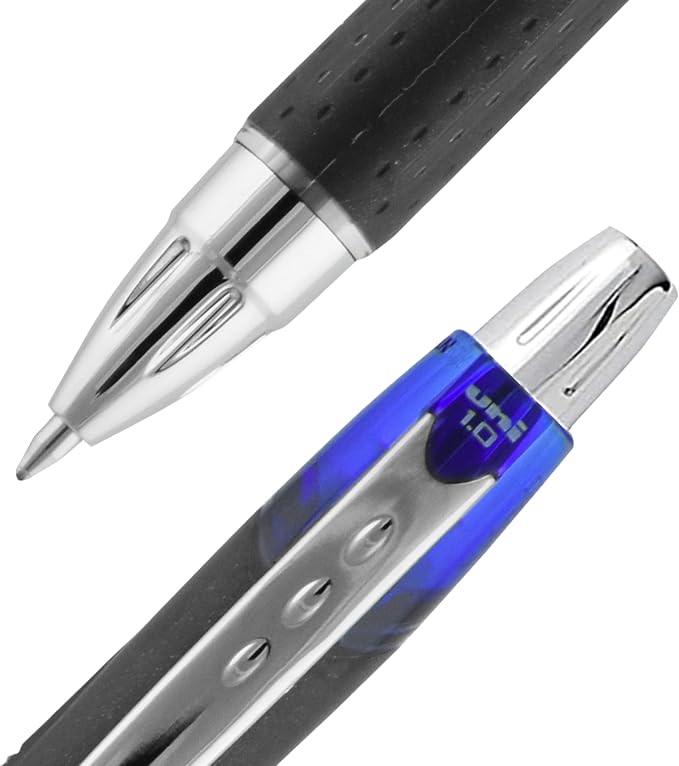 uniball Jetstream RT Retractable Ballpoint Pen, Medium Point, 12 Pack - Image 3