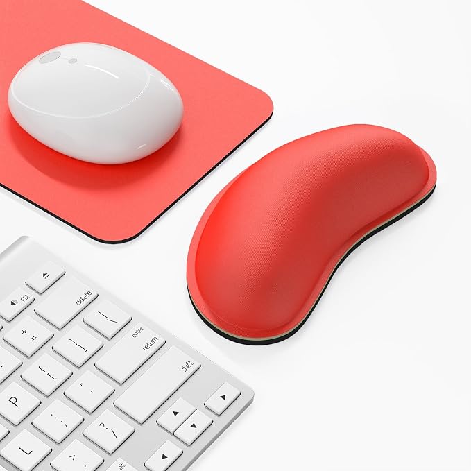 Dapesuom Mouse Wrist Rest, Cute Ergonomic Memory Foam Mouse Wrist - Image 2