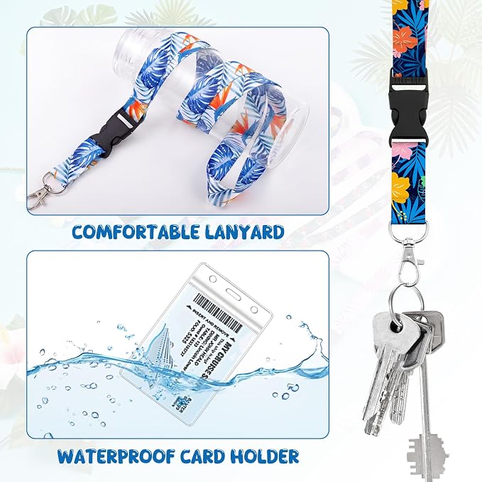 6 Pack Lanyards for Cruise Ship Cards - Image 5