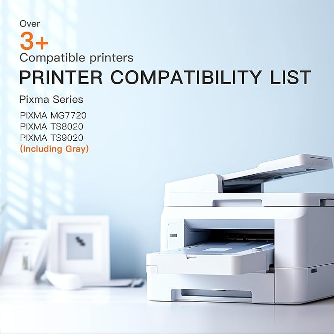 E-Z Ink 270 271 XL Ink Cartridges Compatible for Canon PGI-270XL CLI-271XL 6 Color Value Pack, use with TS9020 MG7720 TS8020 MG5720 MG5721 MG5722 MG6820 MG6821 MG6822 TS5020 TS6020 Printer-DeskLoop Office