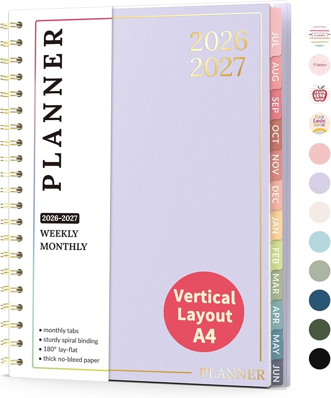 Teacher Planner 2026-2027, Forvencer Academic Planner 2026-2027, Jul 2026 by Forvencer