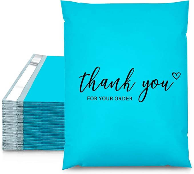 JinRuiKJ Thank You Poly Mailer 14.5x19 Inch 50 PCS, Shipping Bags by JinRuiKJ