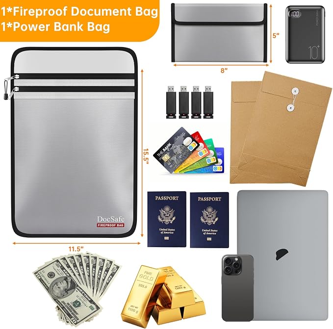 DocSafe Fireproof Document Bag - Image 4