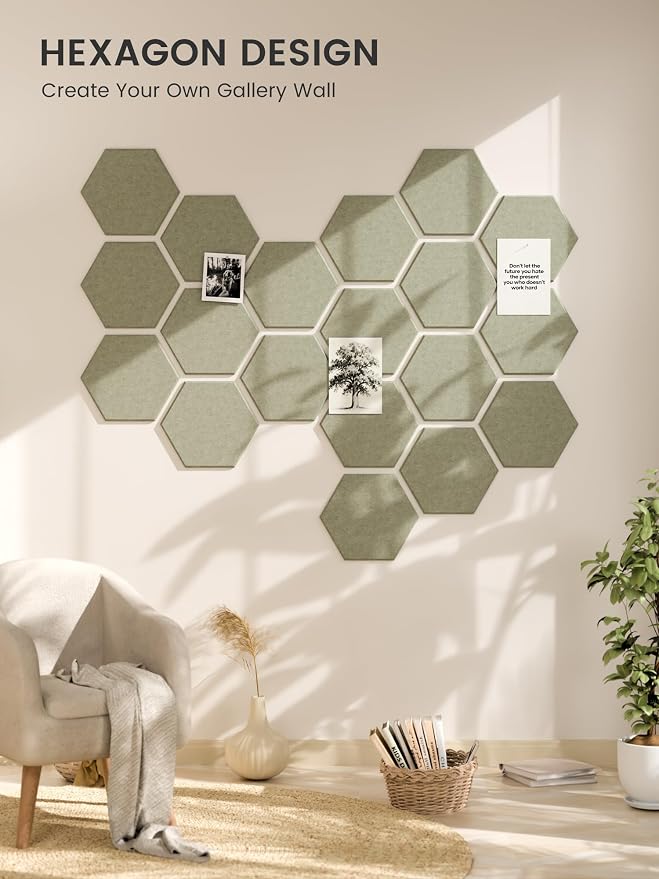 Fluxynara Hexagon Cork Board Alternative - Image 6