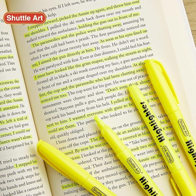 Shuttle Art 144 Pack Highlighters - Image 4