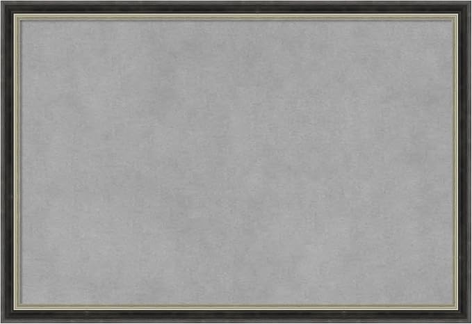 Amanti Art Black Framed Magnetic Board 13x19 Small Vision Board by AmantiArt