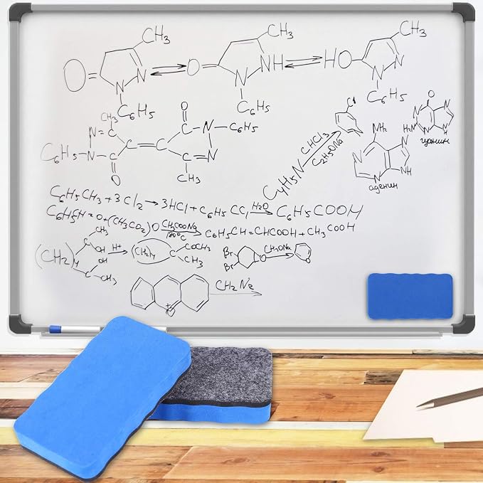 Dry Erase Erasers, 24 Pack Magnetic Whiteboard Eraser Chalkboard Eraser Dry - Image 5