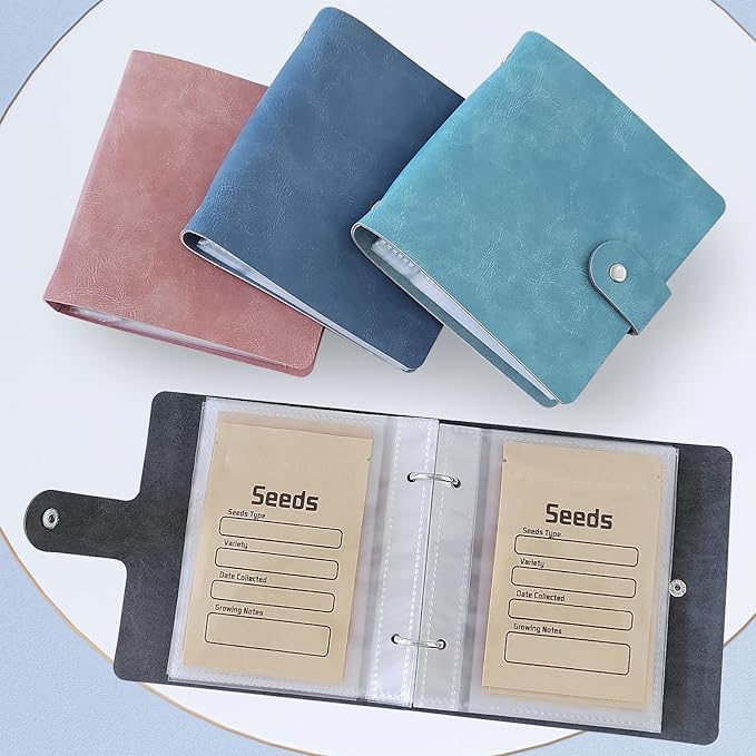 Seed Organizer Binder with 50 PCS Resealable Seed Envelopes - Image 7