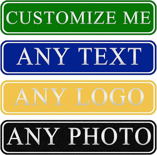 Custom Sign, Personalized Street Sign Metal by Mougins