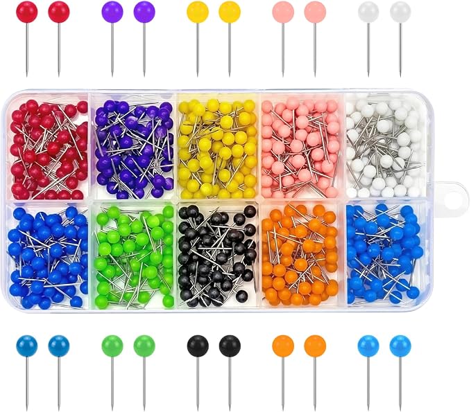 500 Pcs Map Pins, Small Map Tacks - Image 3