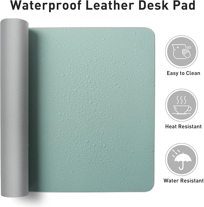 Aothia Faux Leather Desk Mat - Image 7