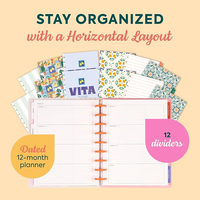 Happy Planner Disc-Bound Planner July 2026–June 2027, Includes 3 Extra Months - Image 3