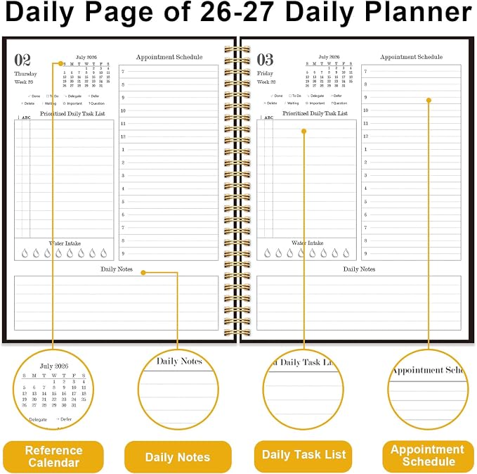 Daily Planner 2026-2027 - Image 4