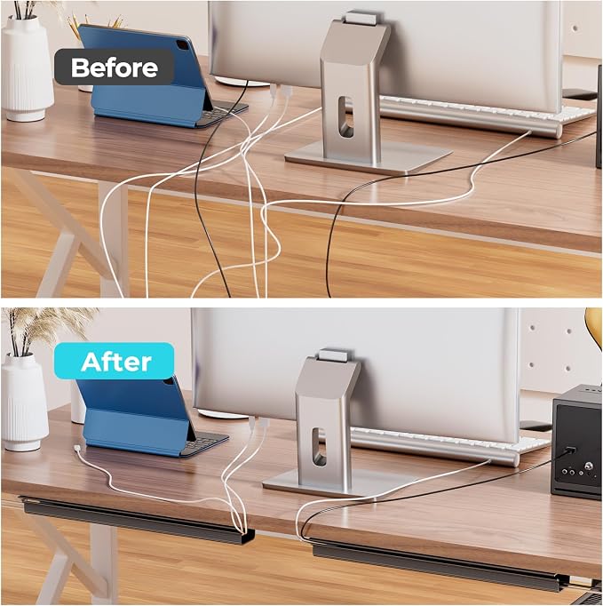 Delamu 2 Pack Safe & Tidy Cable Management Solution - Image 5