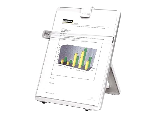 Fellowes 21103 Non-Magnetic Desktop Copyholder, 125 Sheet Capacity - Image 2