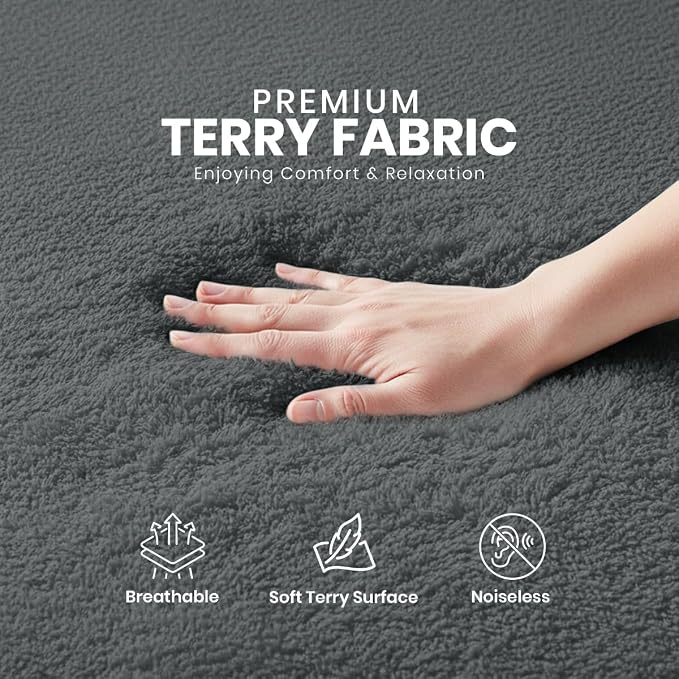 Full Size Mattress Protector Waterproof, Premium 200 GSM Terry Mattress Cover - Image 2