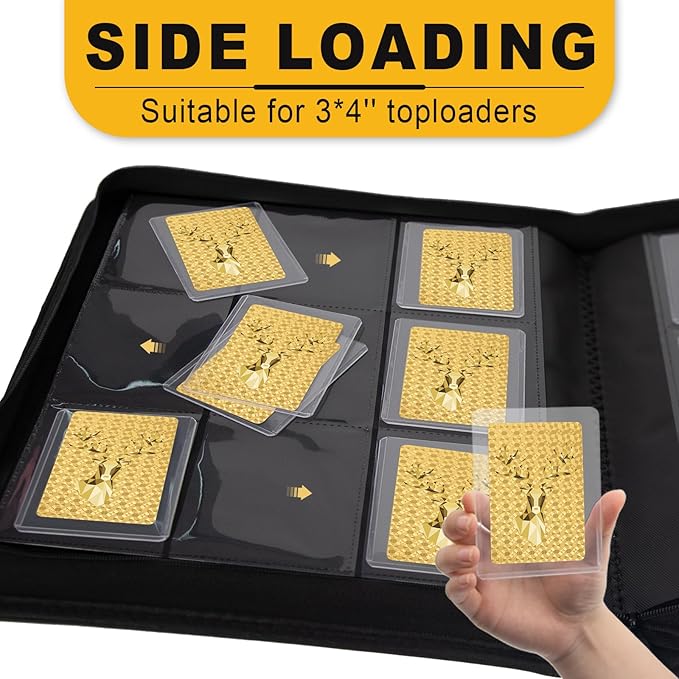 Toploader Binder, Holds 360 Toploaders, Top Loader Binder - Image 5