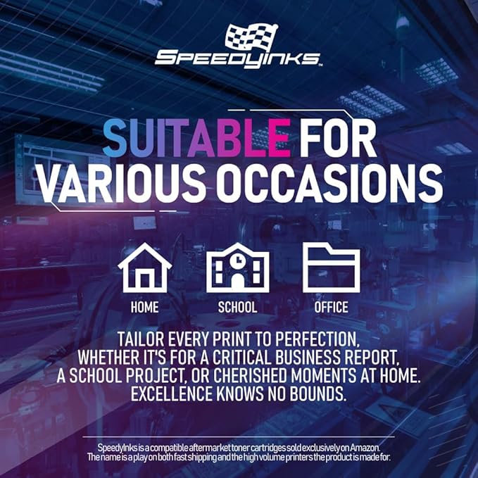 SPEEDYINKS Remanufactured Ink Cartridge Replacement for HP 60XL High Yield (2 Set - 1 Black 1 Tri Color) for use in HP Photosmart, Envy e All-in-one, and Deskjet Printers-DeskLoop Office