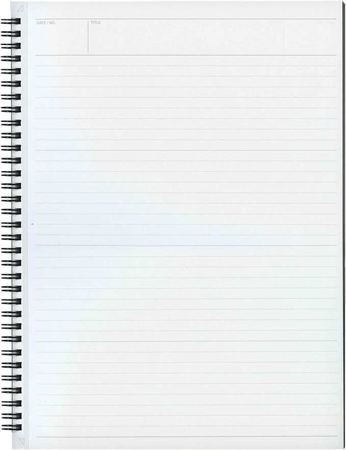 Maruman Mnemosyne Dot Grid Notebook- A4, 11.69" x 9.25", 70 Sheets / 140 Pages - Image 2