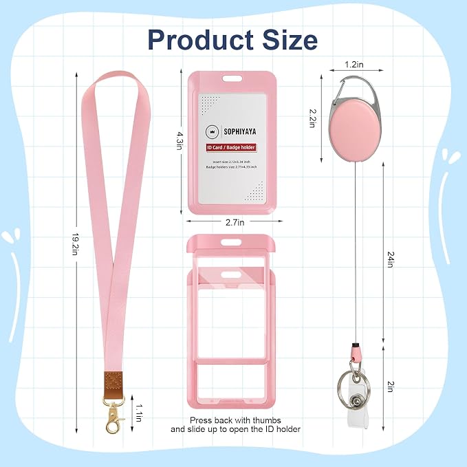 Badge Holder and Retractable Reel - Image 2