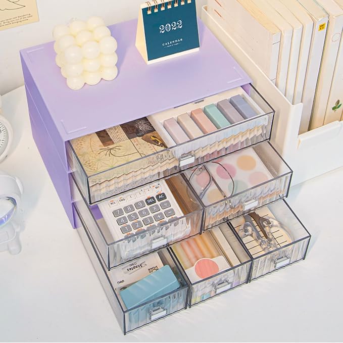 3 Tier Stackable Desk Organizer - Image 7