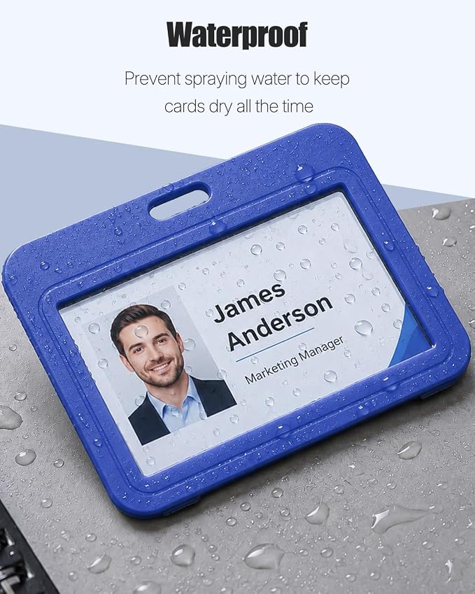 Uniclife 3 Pack ID Badge Holder - Image 4