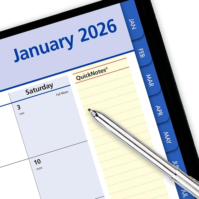 AT-A-GLANCE 2026 Appointment Book Planner, QuickNotes - Image 5