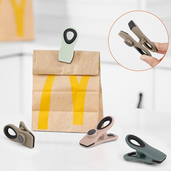 TACGEA Chip Clips, Magnetic Bag Clips - Image 5