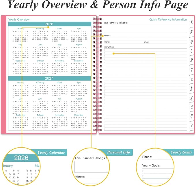 2026-2027 Daily & Monthly Planner - Image 5