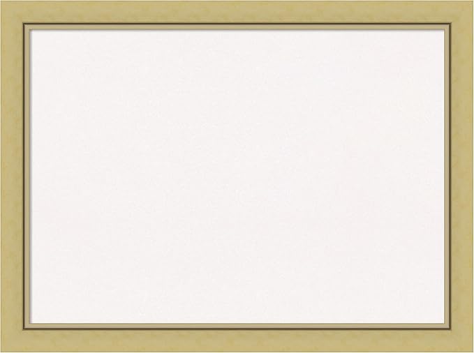 Amanti Art White Cork Board for Wall, 23x31 Vision Board with Gold Frame, Medium Corkboard Office Decor for Home Organization, Casual Corkboard Pinboard to display items for home organization-DeskLoop Office