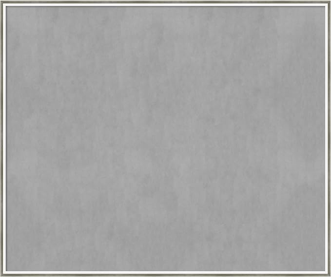 Amanti Art Silver Framed Magnetic Board 41x49 Oversize Vision Board by AmantiArt
