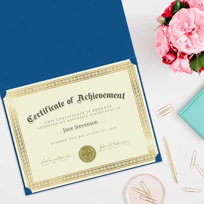 S&O Certificate Holders for Award Certificates. 25x Set Professional - Image 5
