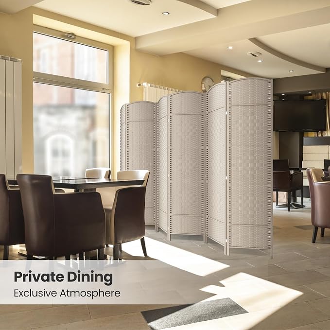 Cocosica 6 Panel Room Divider, 6Ft Folding Privacy Screen, Tall - Image 6