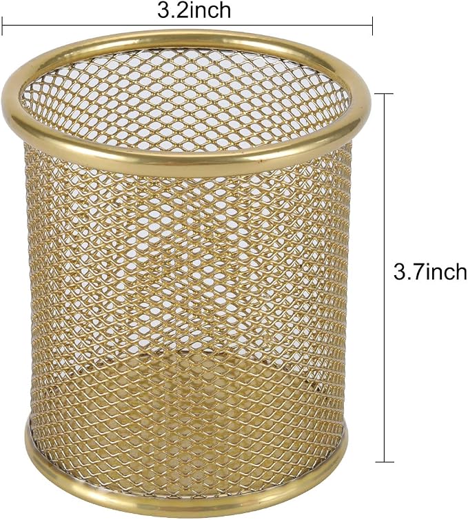 PAG Pencil Holder for Desk, 2 Pack Desktop Pen Cup, Office Supplies Desk - Image 4