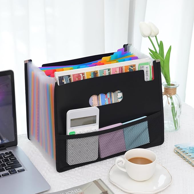 EOOUT Accordion File Organizer 36 Pockets, Letter A4 Size Expanding File Folder - Image 6