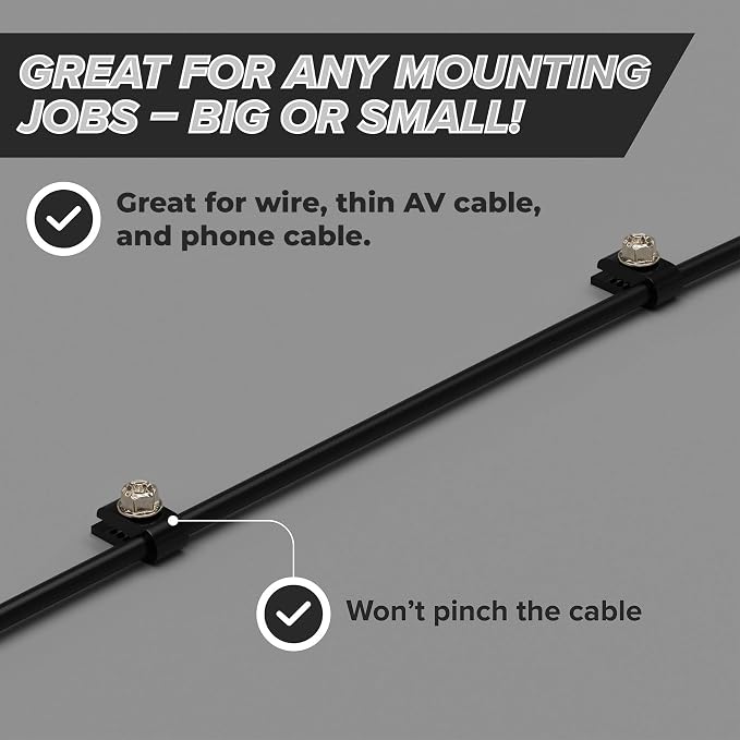 THE CIMPLE CO Mini Screw-in Cable Clips and Fasteners - Image 2