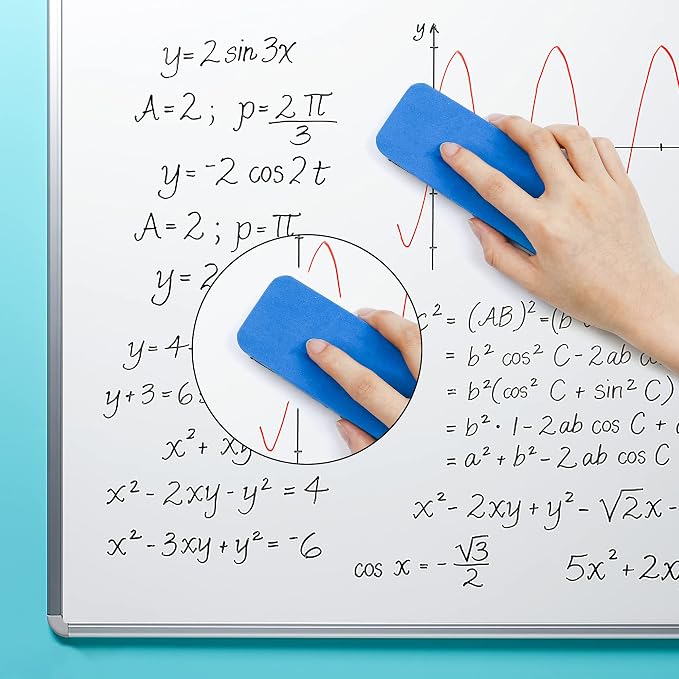 Lelix Dry Erase Markers, 42 Pack 14 Black+14 Blue+14Red Dry Erase Markers - Image 4