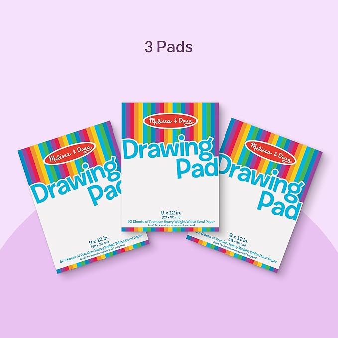 Melissa & Doug Drawing Paper, Sketch Pad, Writing or Painting - Image 6
