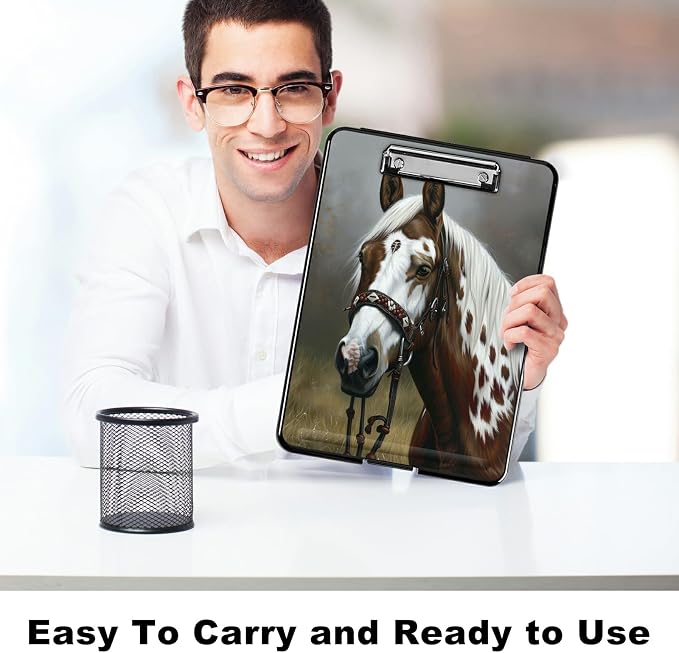 A4 Clipboard with Storage Pen Holder, Clipboards Organizer Nursing Clipboard - Image 6