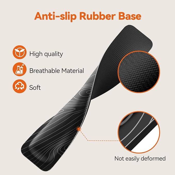 TECKNET Wrist Rest for Computer Keyboard, Thicken Memory Foam Wrist Support Pad - Image 4