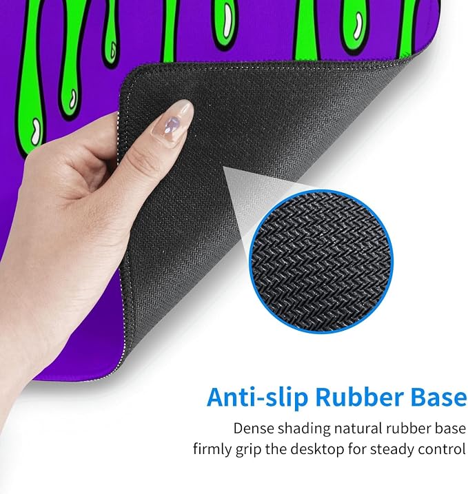 Gaming Mouse Pad Abstract Dripping Design Desk Mat Desk Pad Large Gaming Mouse - Image 3