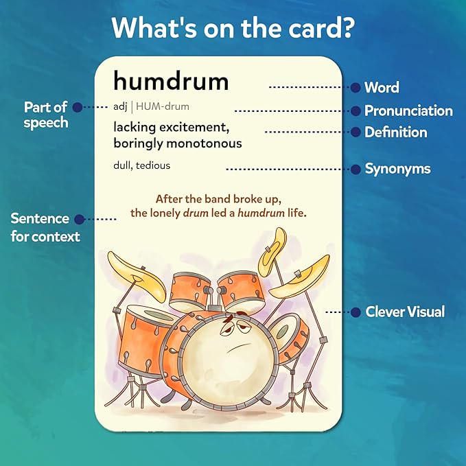 Skillmatics Vocabulary Flash Cards - Image 4