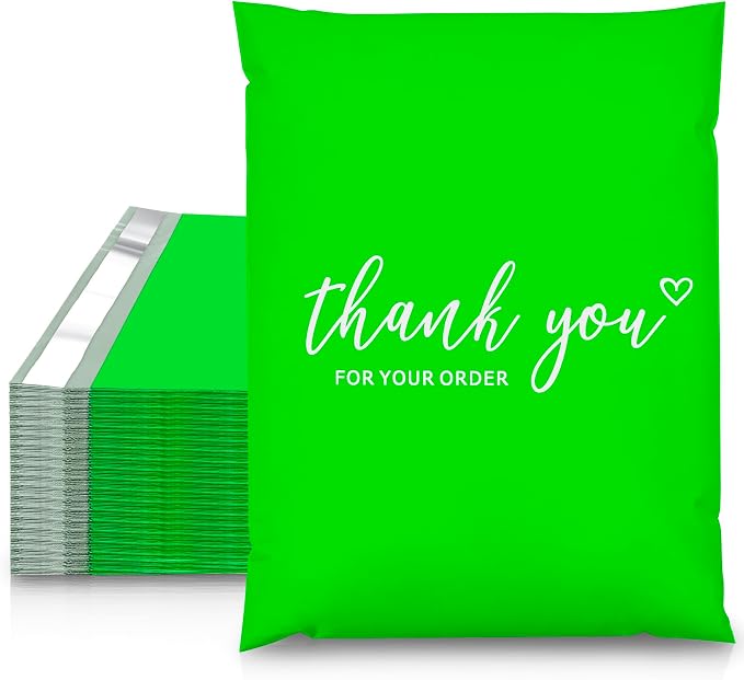 JinRuiKJ Thank You Poly Mailer 12x15.5 Inch 50 PCS, Shipping Bags by JinRuiKJ