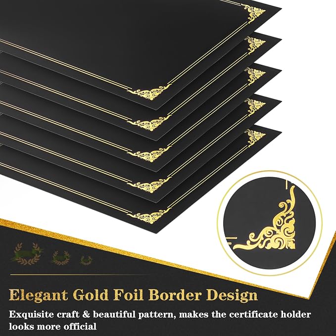10 Packs Certificate Holders, Diploma Holders, Certificate Folders - Image 3